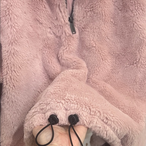 Calvin Klein Pink Faux Fur pullover - Picture 4 of 4